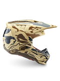 Kask Alpinestars S-M5 Mineral w beżowym i brązowym kamuflażu, ochrona off-road z certyfikatem ECE 22.06