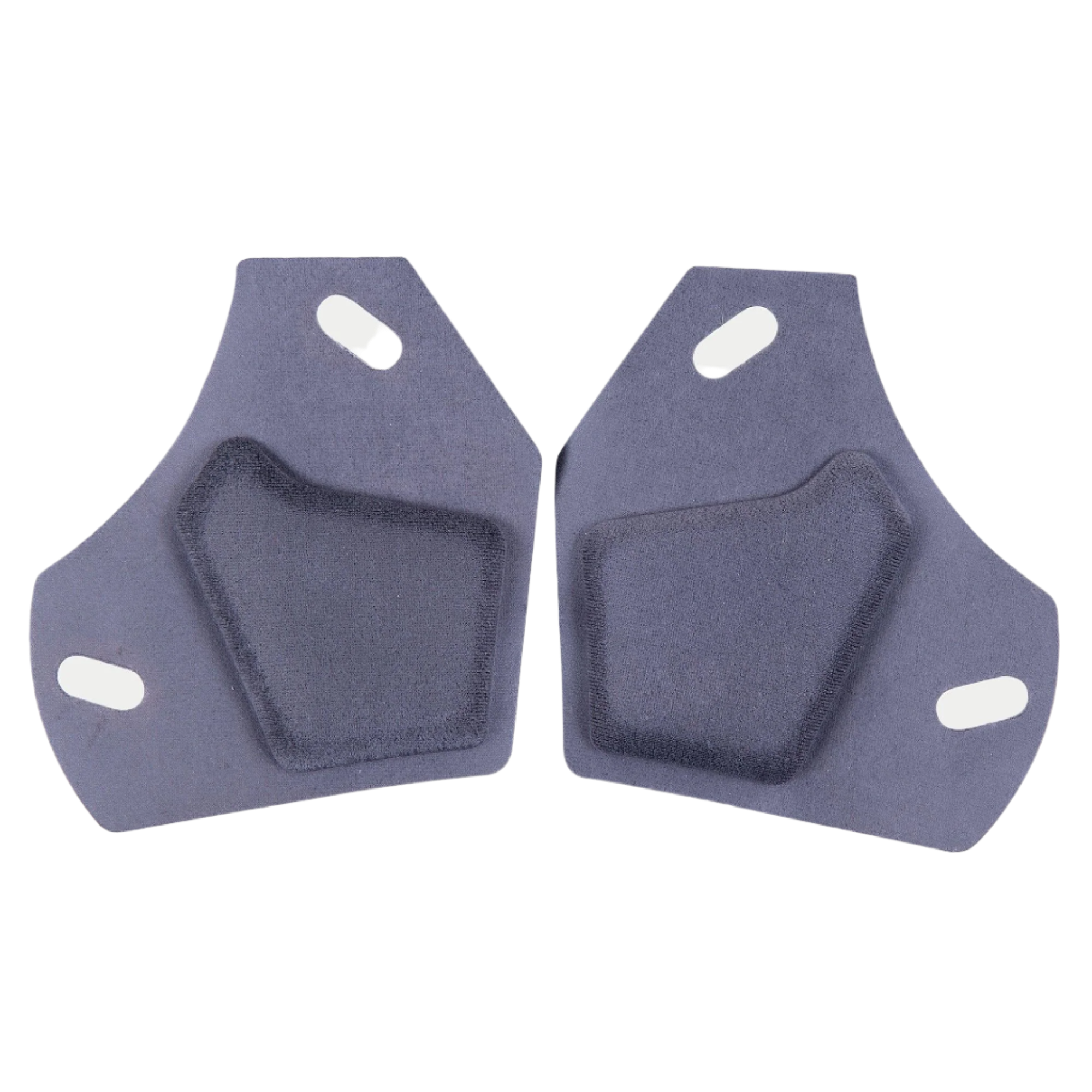 Alpinestars Supertech R10 Ear Pads Set, akcesorium do kasku, szary, para symetrycznych wyściełanych wkładek o miękkiej teksturze materiału z wycięciami montażowymi, oficjalne części zamienne do kasków S-R10