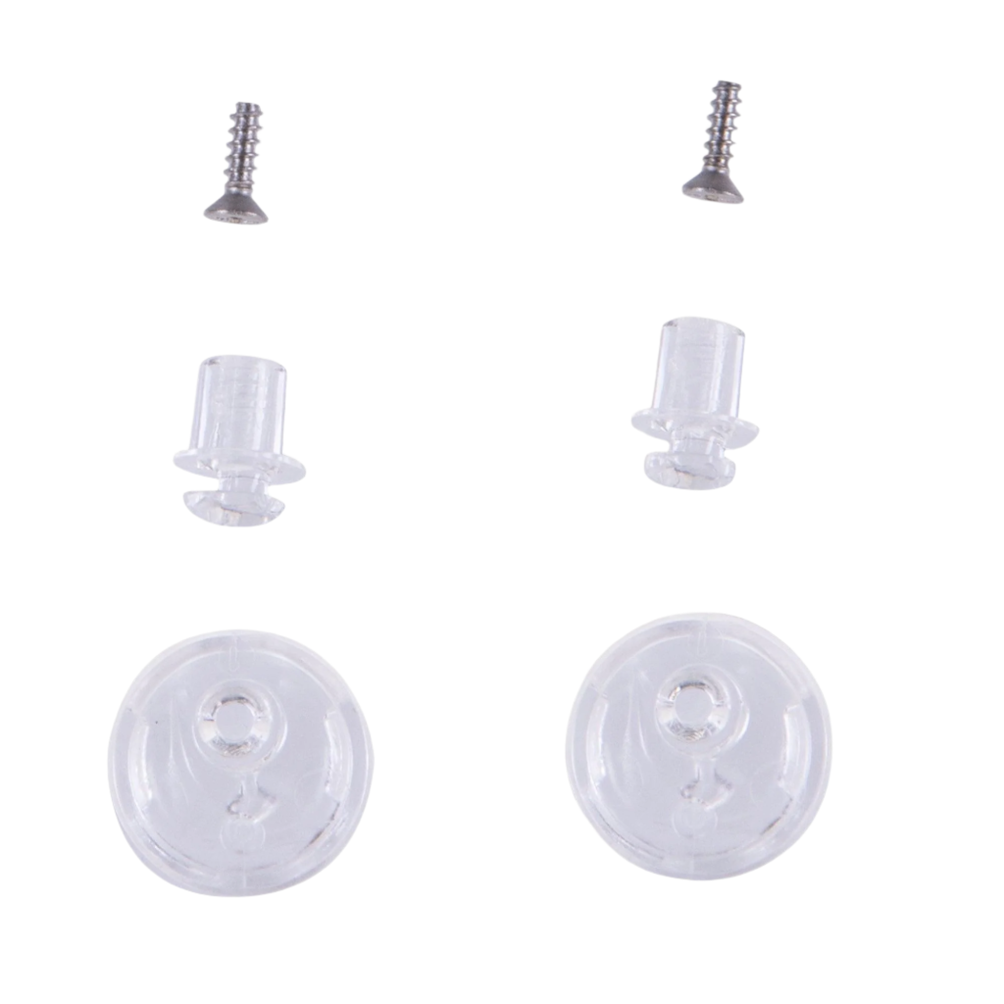 Alpinestars Pinlock Tear Off Pins Set, akcesorium do kasku, przezroczyste, plastikowe piny i małe metalowe śrubki, części zamienne do wizjerów kasków motocyklowych Supertech R10