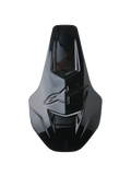 Alpinestars S-R7 Top Vent Slider, górny wlot powietrza do kasku motocyklowego, czarny, trwała konstrukcja z POM
