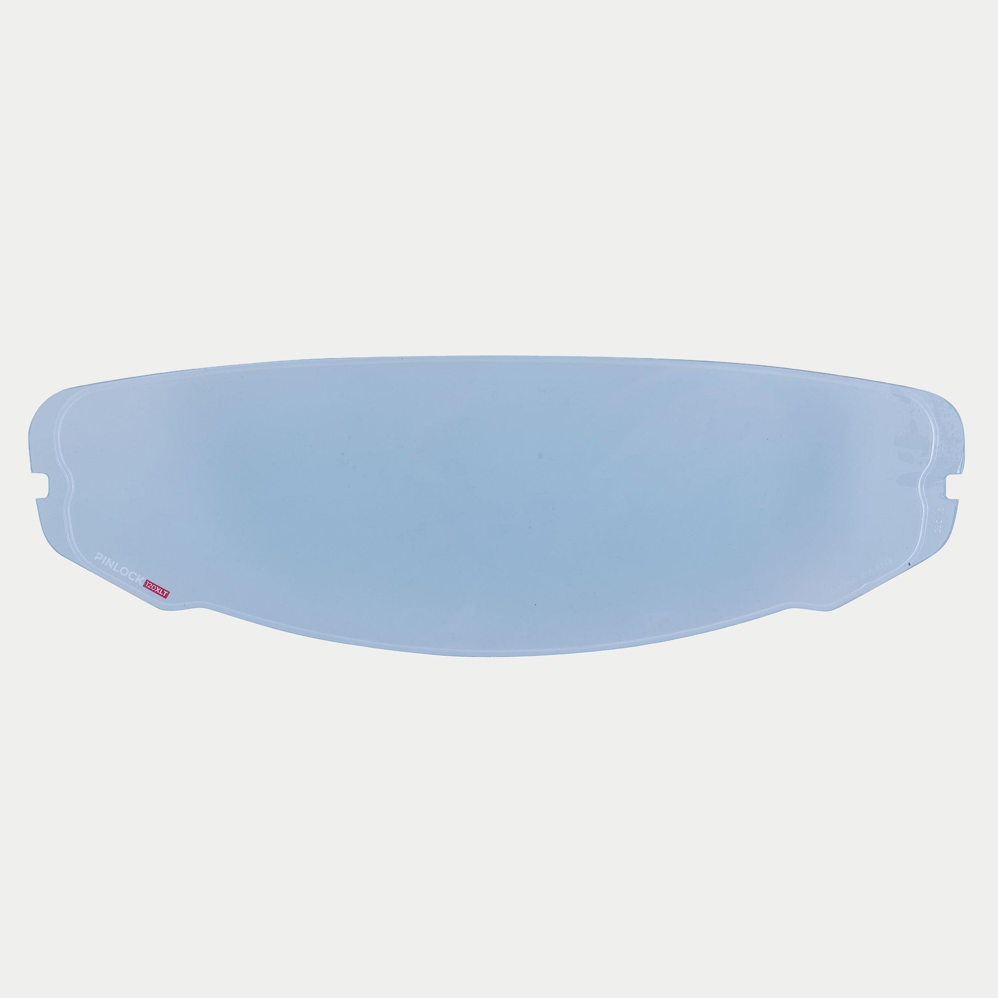 Alpinestars Supertech R10 AFHS-01 Shield Pinlock Lens, przezroczysta wkładka do wizjera zapobiegająca parowaniu, logo Pinlock 120XLT w lewym dolnym rogu, oficjalna część zamienna do kasków motocyklowych S-R10