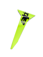 Alpinestars Supertech R10 Arius Standard Spoiler, akcesorium do kasku motocyklowego, neonowy żółty i czarny, aerodynamiczny element wyścigowy o smukłym profilu i wyrazistej grafice, część zamienna do kasków S-R10