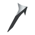 Alpinestars Supertech R10 Element Standard Spoiler, akcesorium do kasku, czarny karbon, srebrny i czarny połysk, aerodynamiczny element tylny do kasków S-R10, smukły kanciasty profil z wykończeniem na wysoki połysk