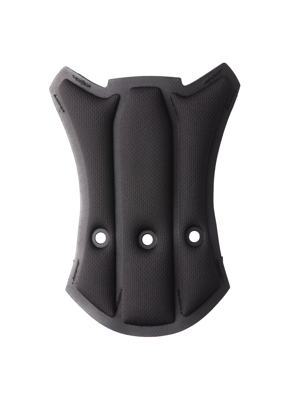 Alpinestars S-M7 Ear Pads Set, czarny zestaw wymiennych wkładek do uszu do kasku, z trzema otworami wentylacyjnymi i teksturowaną powierzchnią z siatki, ergonomiczny zakrzywiony kształt do kasków motocrossowych i off-road