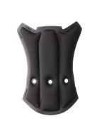 Alpinestars S-M7 Ear Pads Set, czarny zestaw wymiennych wkładek do uszu do kasku, z trzema otworami wentylacyjnymi i teksturowaną powierzchnią z siatki, ergonomiczny zakrzywiony kształt do kasków motocrossowych i off-road