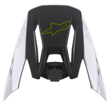 S-M5 Bond Silver Yellow Fluo Glossy Visor