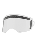 Alpinestars Soczewka Supertech Modulator Vented, część zamienna do gogli motocrossowych, przezroczysta z czarną wentylacją, powłoka przeciwmgielna i słupki do folii tear-off.