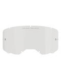 Alpinestars Vision 8-5-3 Lens, przezroczysta zapasowa soczewka do gogli, poliwęglanowa konstrukcja ze zintegrowanymi słupkami do zrywek i siedmiopunktowym systemem blokowania, napis „ONE GOAL. ONE VISION.”, ochrona podczas jazdy motocrossowej i terenowej