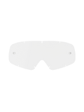 Alpinestars Vision Youth Lens, przezroczysta wymienna soczewka do gogli, przezroczysty poliwęglan, zintegrowane słupki do zrywek, siedem otworów blokujących, dwuszybowa konstrukcja z powłoką przeciwmgielną, młodzieżowy sprzęt motocrossowy