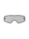 Alpinestars Vision Dual Pane Youth Lens, Clear Replacement Goggle Lens for Youth Motocross, Wide-View Curved Design with Black Perimeter Seal, Integrated Tear-Off Posts, Dual-Pane Anti-Fog Polycarbonate Construction
