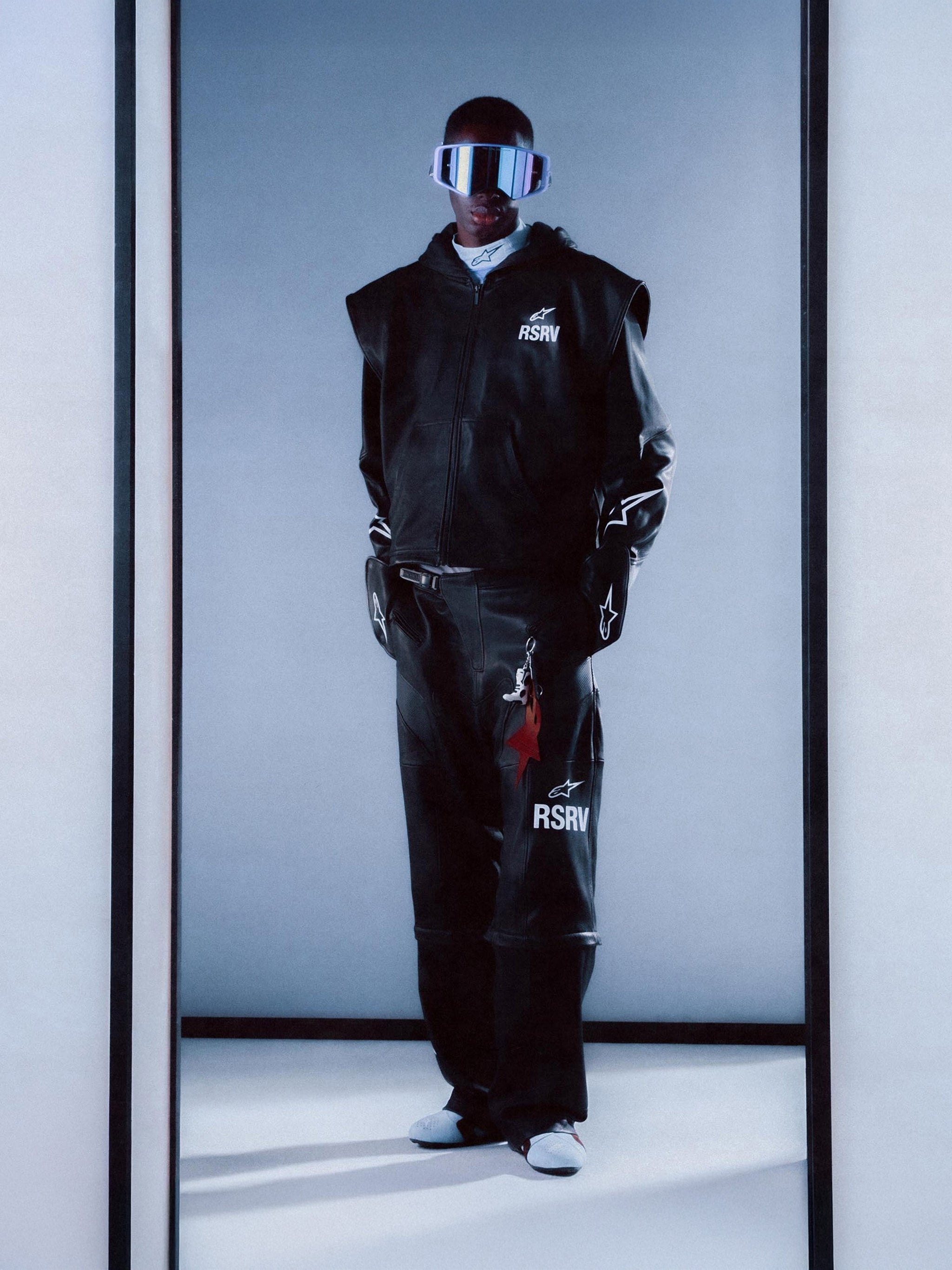 Skórzana Bluza Z Kapturem RSRV Axis