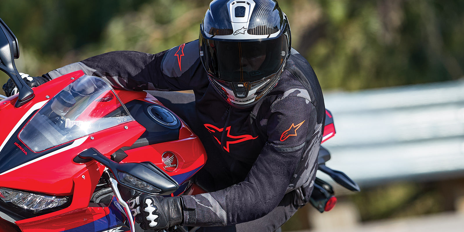 T-SP X Superair - Red Motorcycle Jacket | Alpinestars®