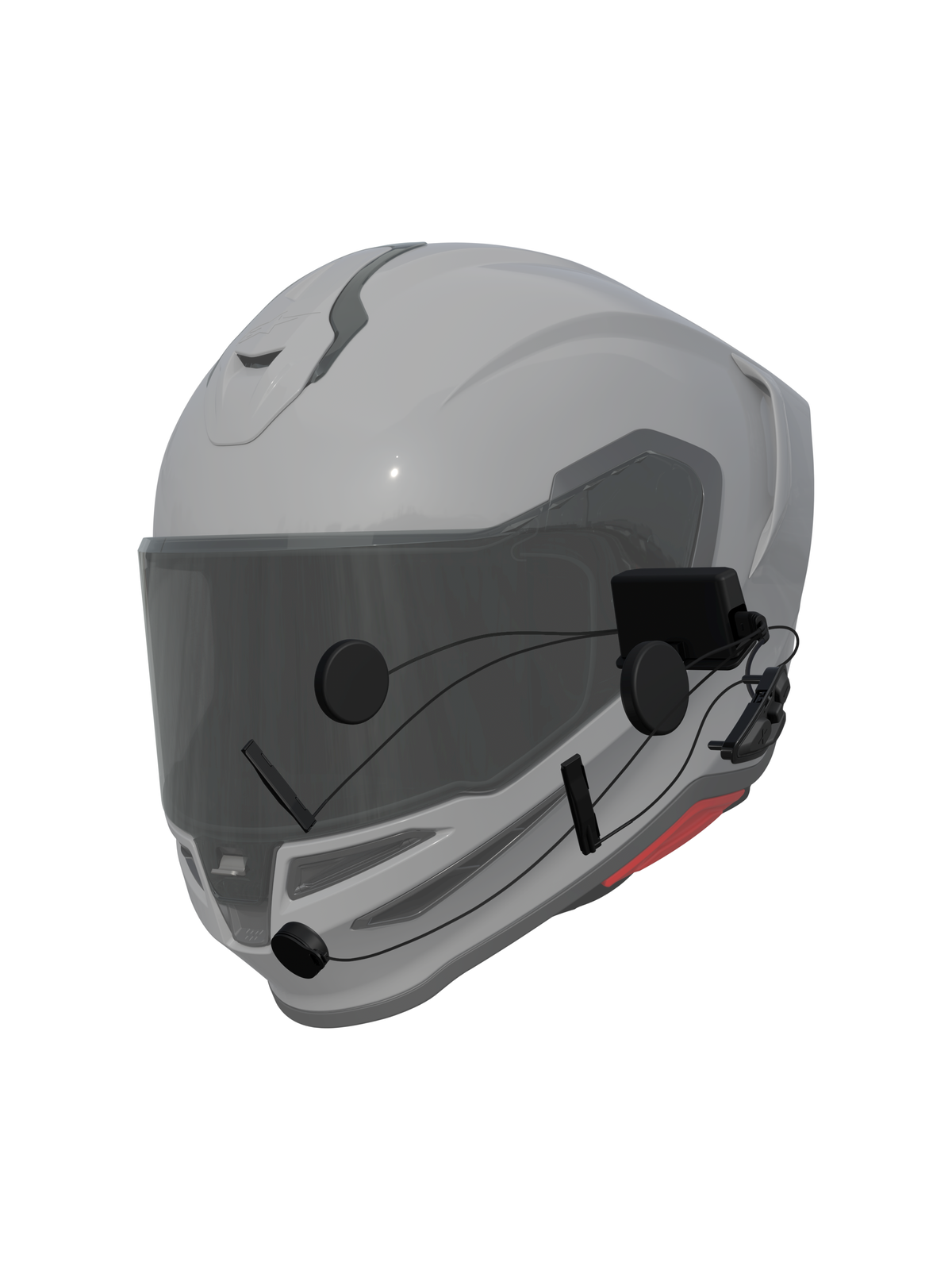 Alpinestars A Connect Intercom System, interkom do kasku motocyklowego, czarny, z technologią Mesh 3.0 i głośnikami Harman Kardon