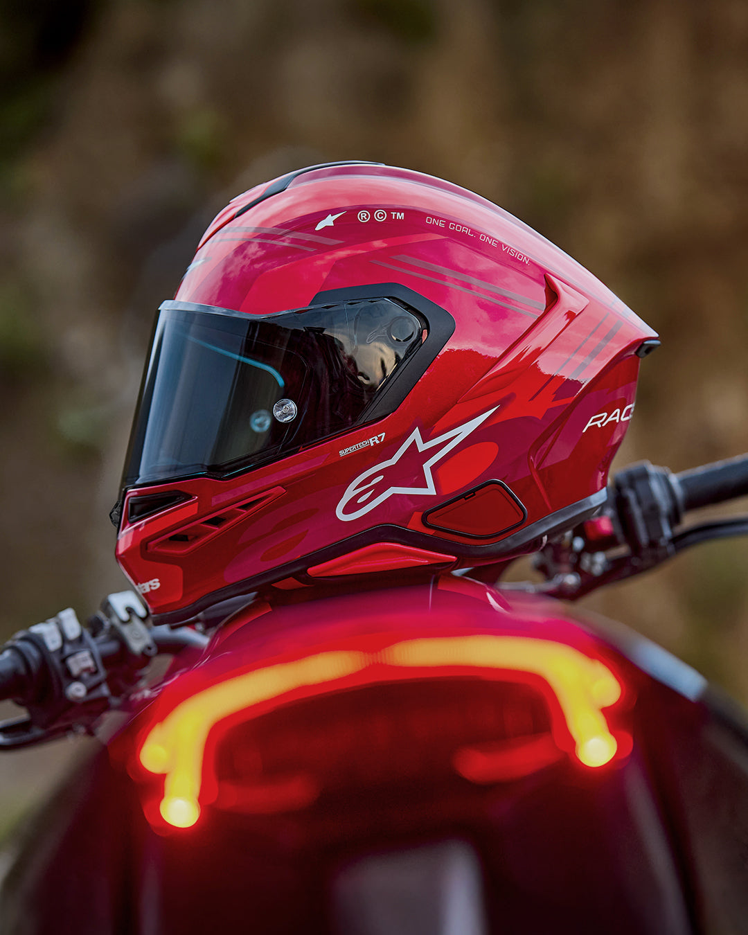 Supertech R10 AFHS-01 Shield Clear - Motorcycle Helmet Accessory