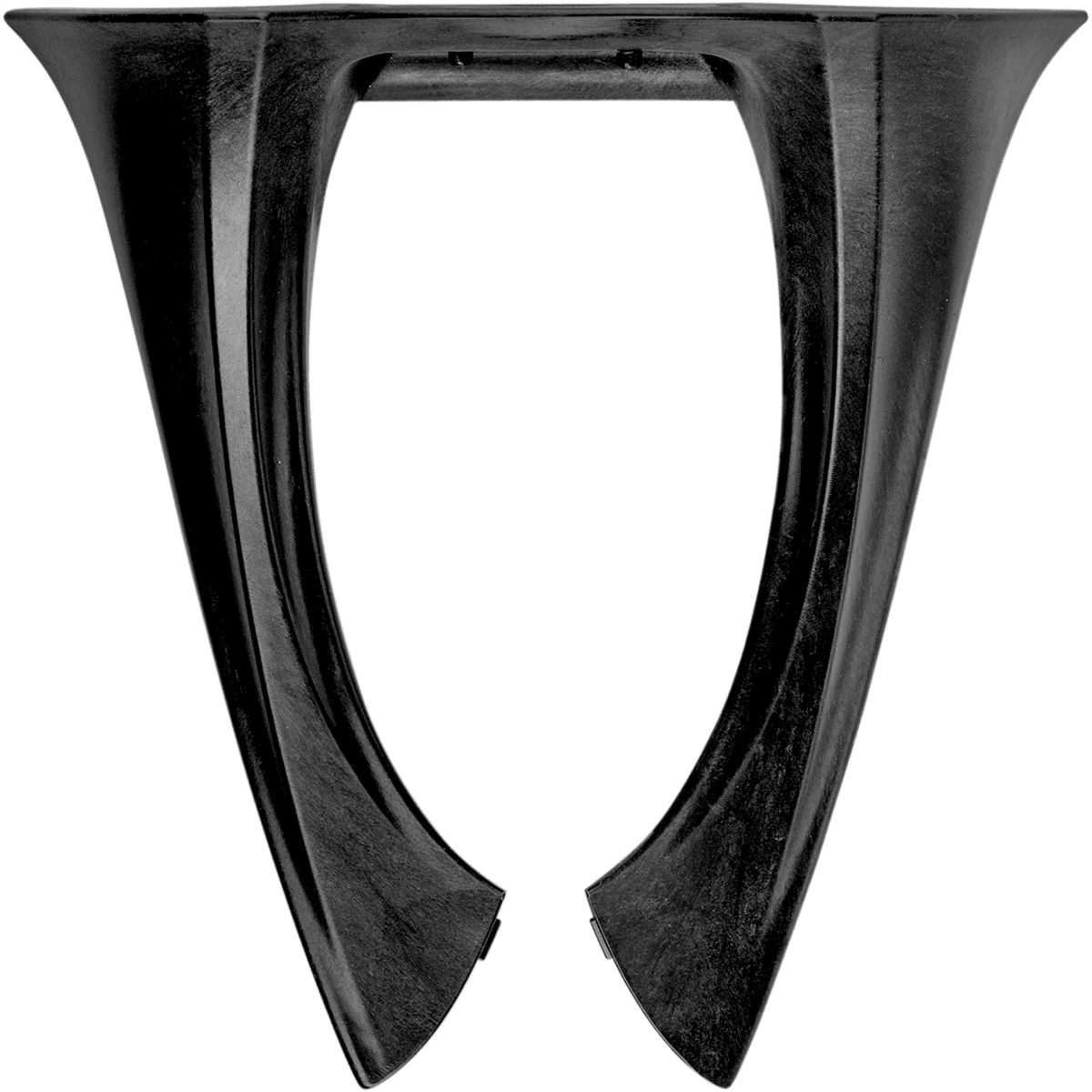 Alpinestars BNS Tech Carbon Neck Support, czarny kołnierz ochronny motocross, konstrukcja z polimeru węglowego, kształt litery U zapewniający integralność strukturalną i rozpraszanie energii, lekki ergonomiczny sprzęt ochronny do jazdy terenowej