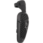 Alpinestars Youth Bionic Plus Elbow Protector, młodzieżowy ochraniacz na łokieć, czarny, zewnętrzna skorupa ze wzorem plastra miodu z białym logo Astar, system zapięć na podwójny pasek, ergonomiczna ochrona motocrossowa i off-road