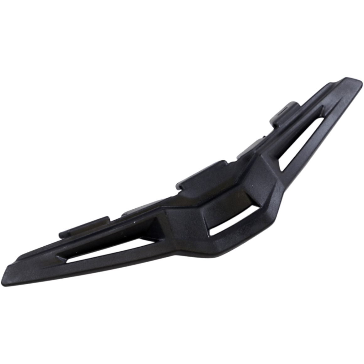 Alpinestars Supertech Breath Deflector, Motorcycle Helmet Accessory, Black, precision-molded plastic with an angular design and symmetrical ventilation openings, matte finish, compatible with S-M10 and S-M8 helmets