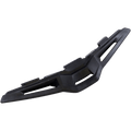 Alpinestars Supertech Breath Deflector, akcesorium do kasku motocyklowego, czarny, precyzyjnie formowane tworzywo sztuczne o kanciastym designie i symetrycznych otworach wentylacyjnych, matowe wykończenie, kompatybilny z kaskami S-M10 i S-M8